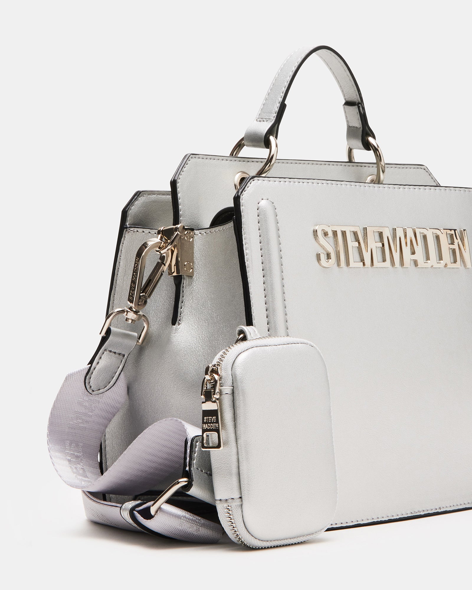 Cartera Bevelyn Plateada