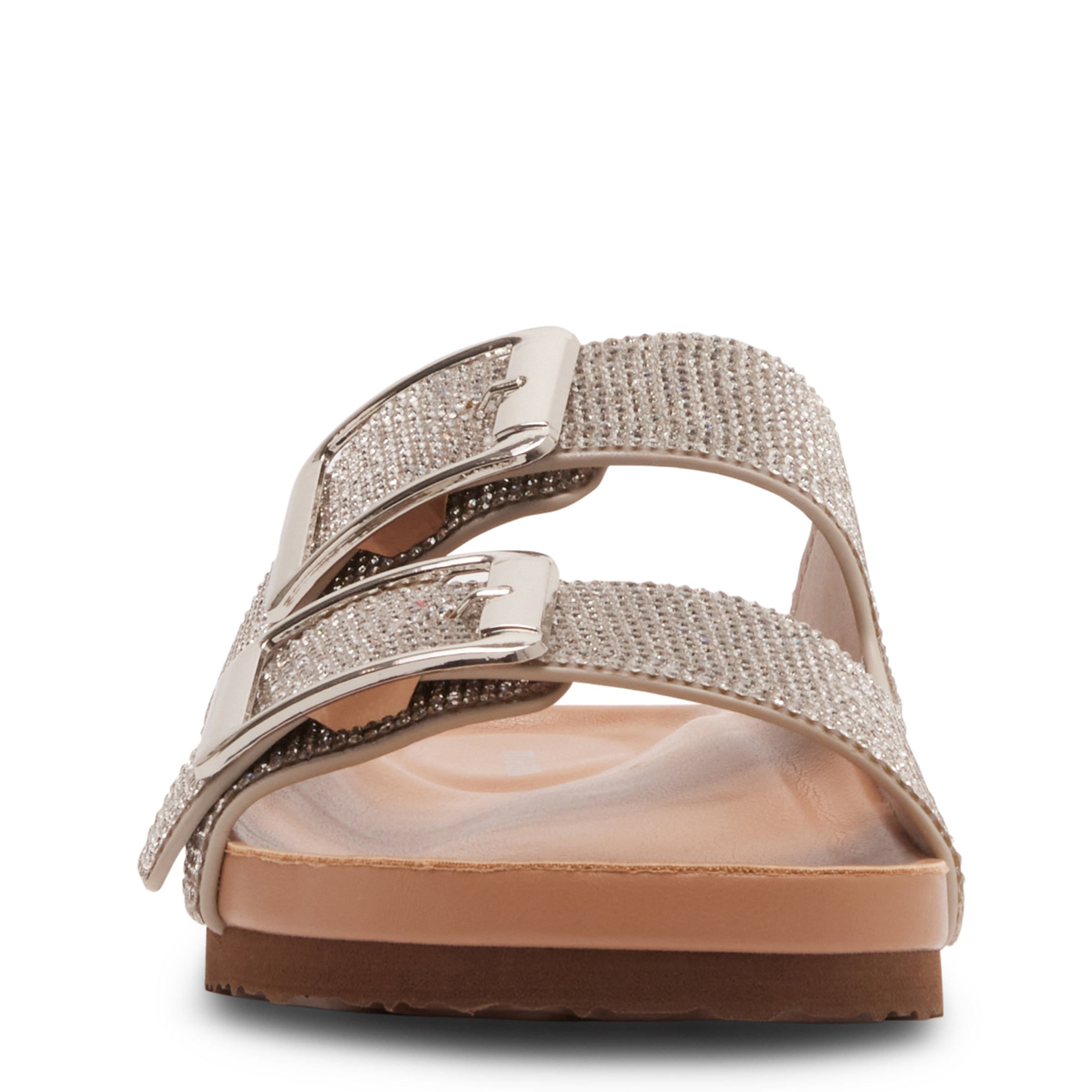 Sandalias planas Bodiee-R plateadas