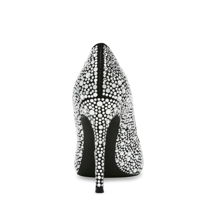 Tacones Stiletto Estrella negros