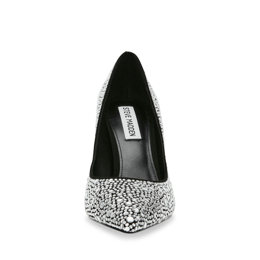 Tacones Stiletto Estrella negros