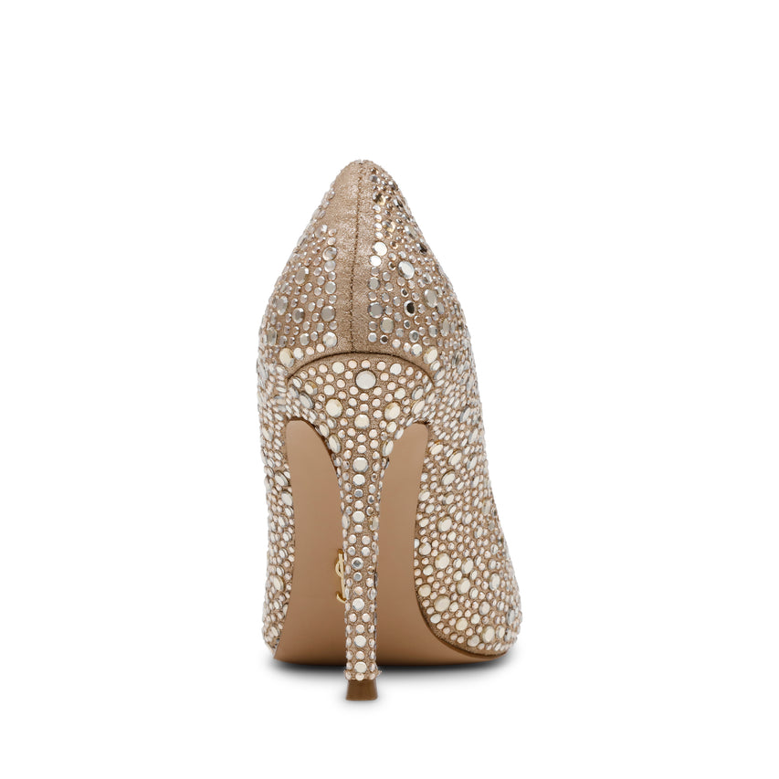 Tacones Stiletto Estrella dorados
