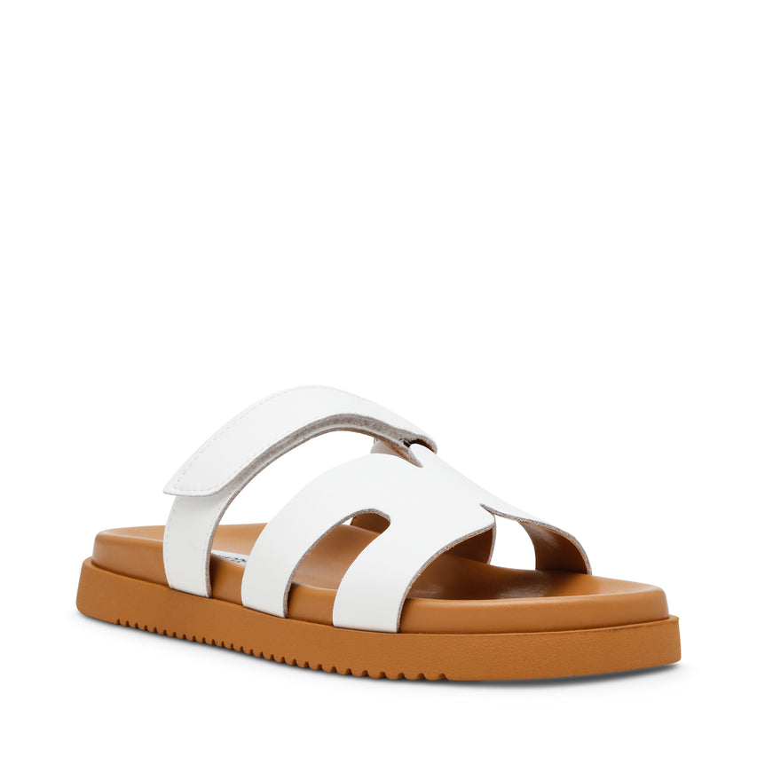 Sandalias planas Missile blancas