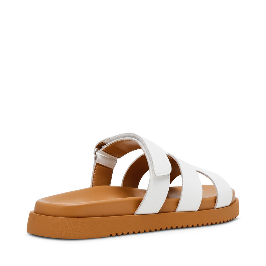 Sandalias planas Missile blancas