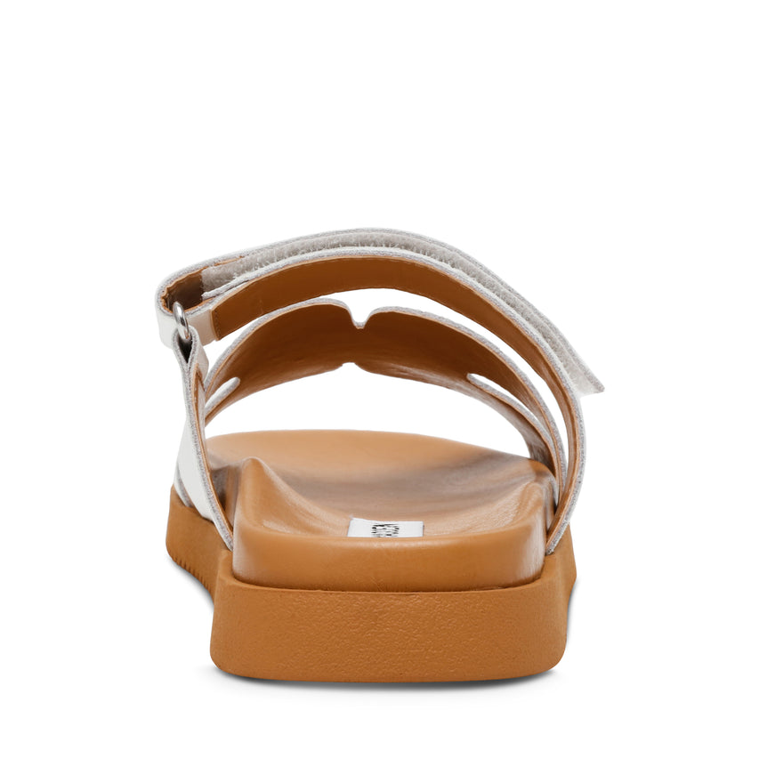 Sandalias planas Missile blancas