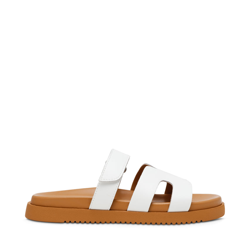 Sandalias planas Missile blancas
