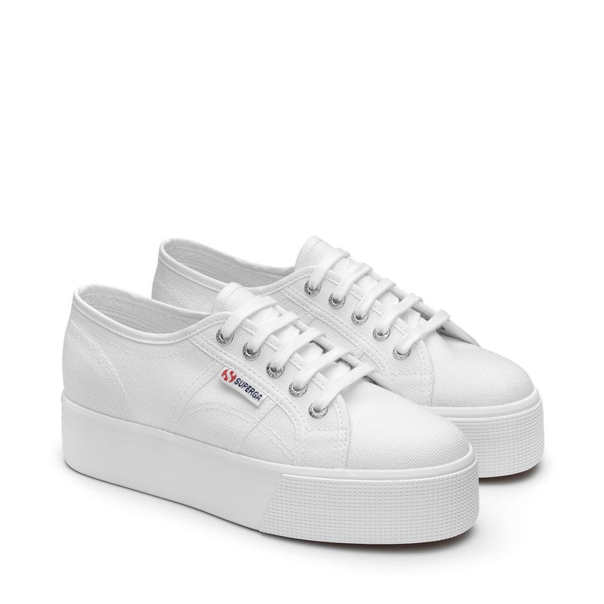 Zapatos con Plataforma Blancos 2790 Acotw Linea Up