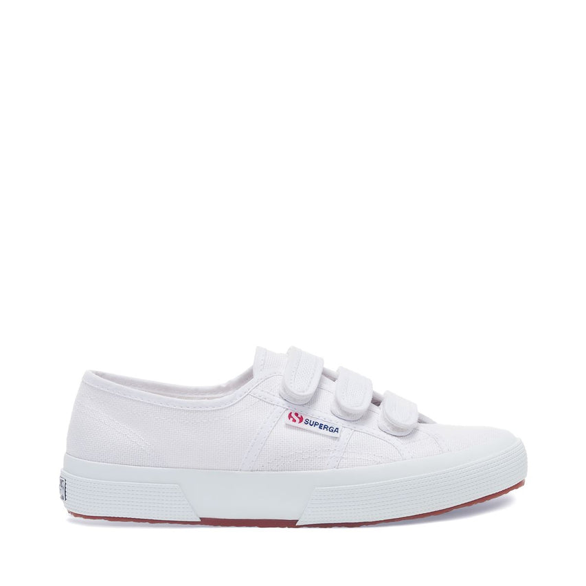 Tenis Velcro Blancos 2750 Cot3velu