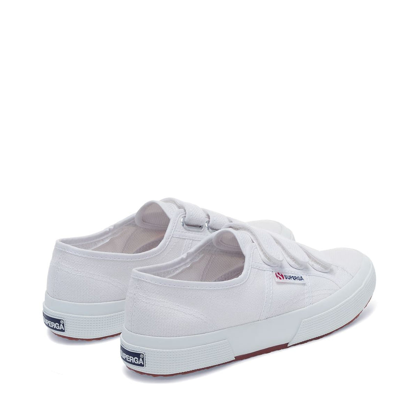 Zapatos Velcro Blancos 2750 Cot3velu Superga