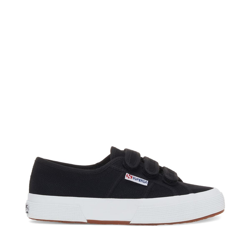 Tenis Velcro Negros 2750 Cot3strapu