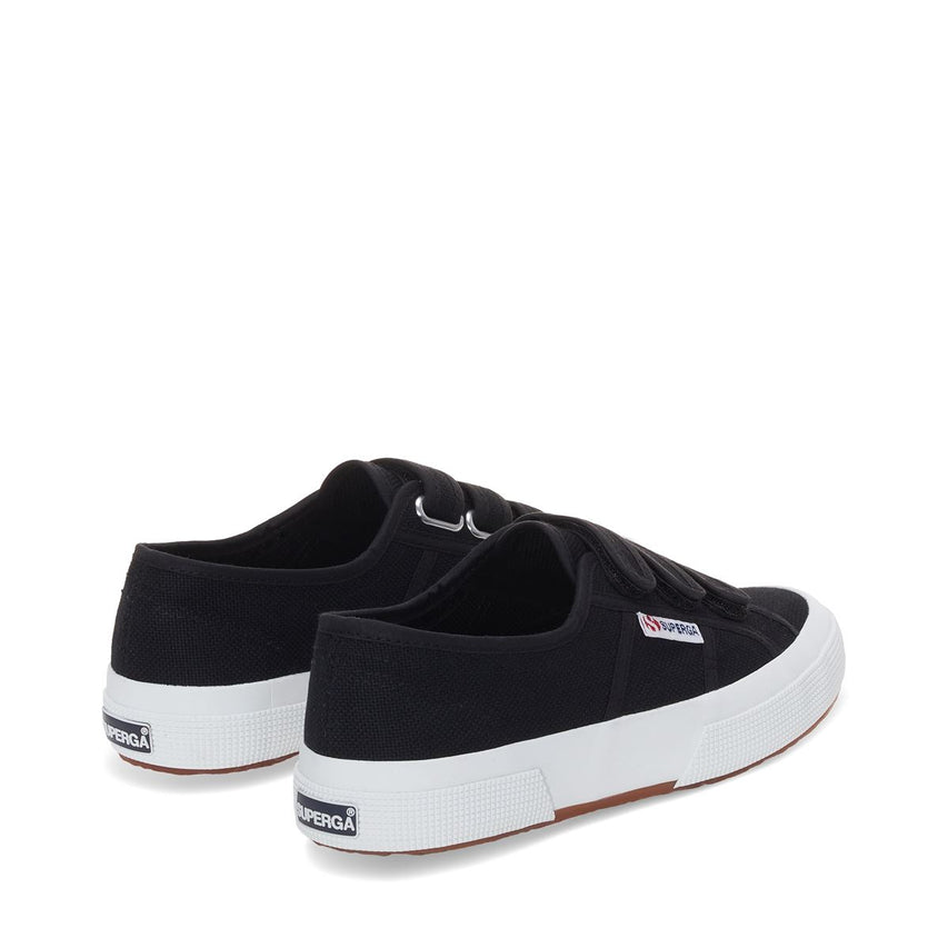 Zapatos Velcro Negros 2750 Cot3strapu Superga