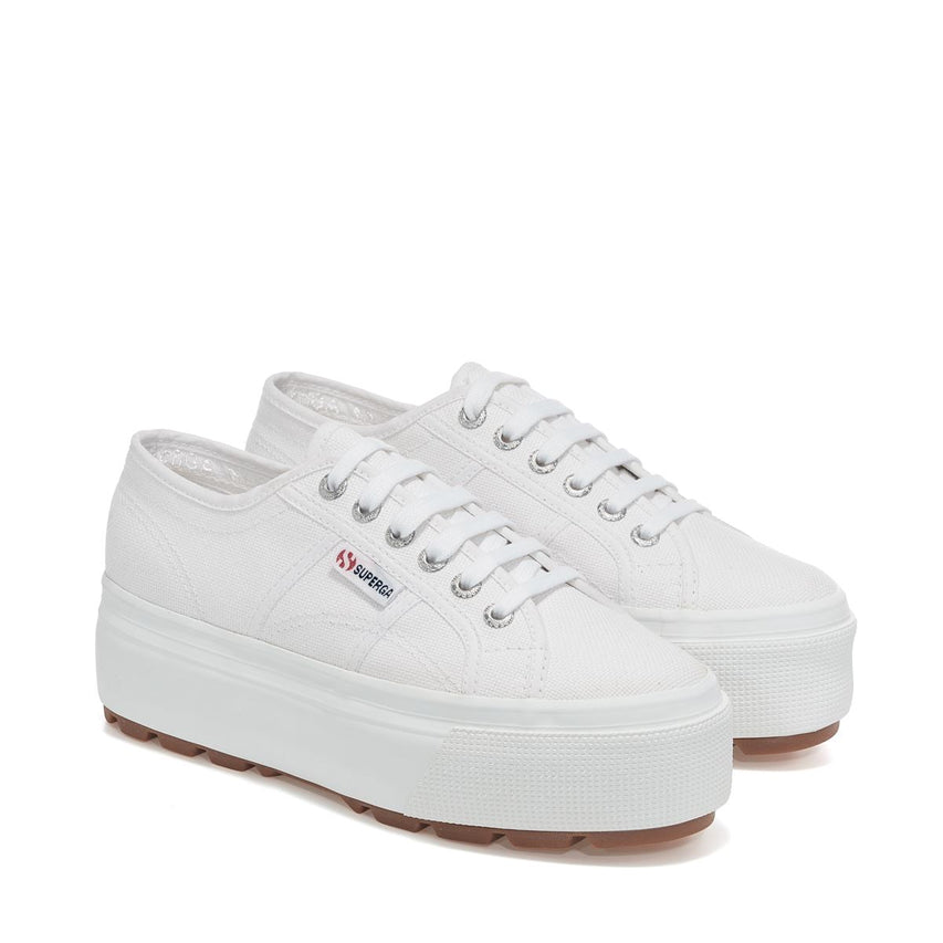 Zapatos Plataforma Blanco 2790 Tank Superga