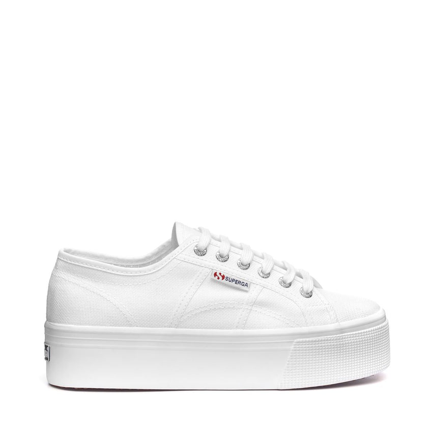Tenis Plataforma Blancos 2790 Platform Mujer Superga
