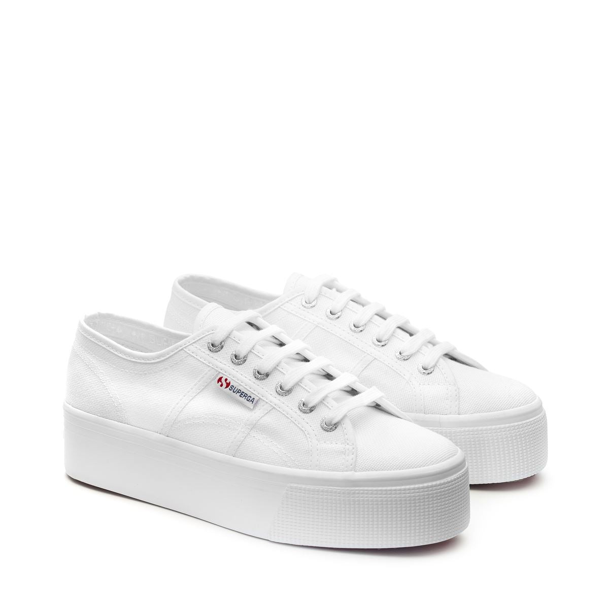 Zapatos con Plataforma Blancos 2790 Superga