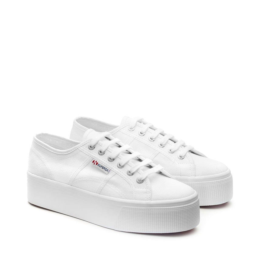 Zapatos con Plataforma Blancos 2790 Superga