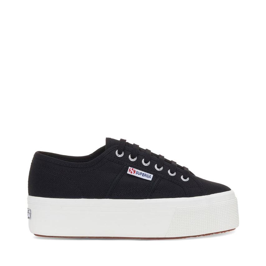Tenis Plataforma Negros 2790 Platform Mujer Superga