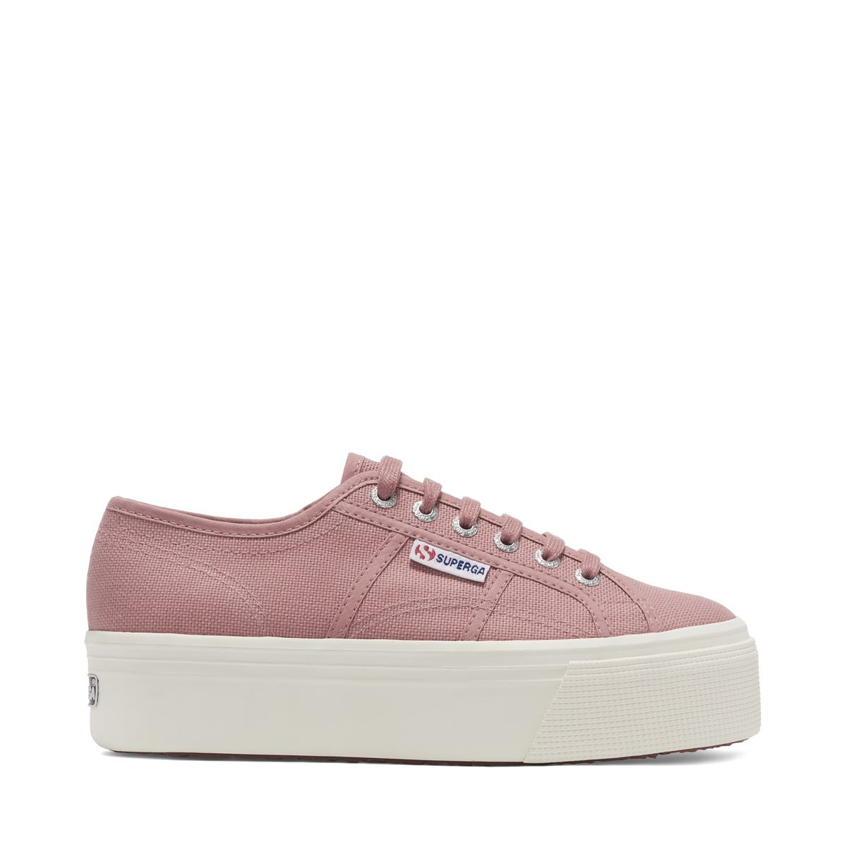 Tenis Plataforma Rosados 2790 Mujer Superga