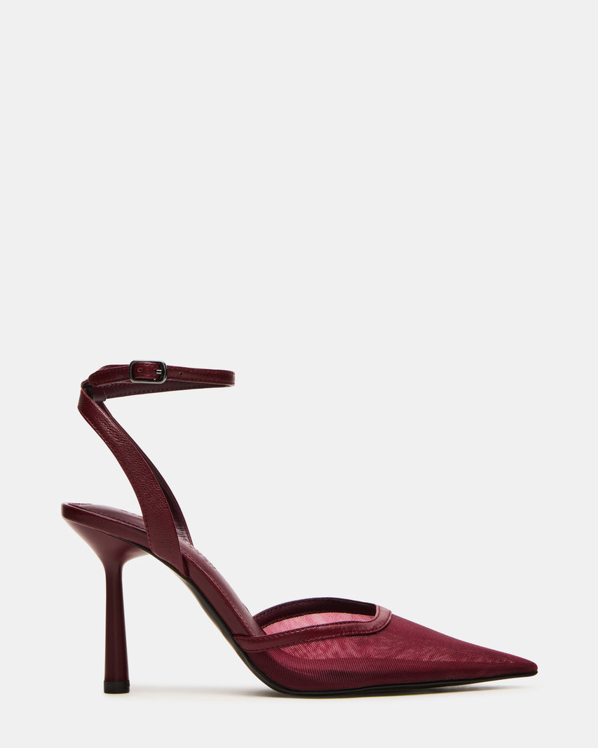 Tacones Stiletto Alliance-M Vinotinto