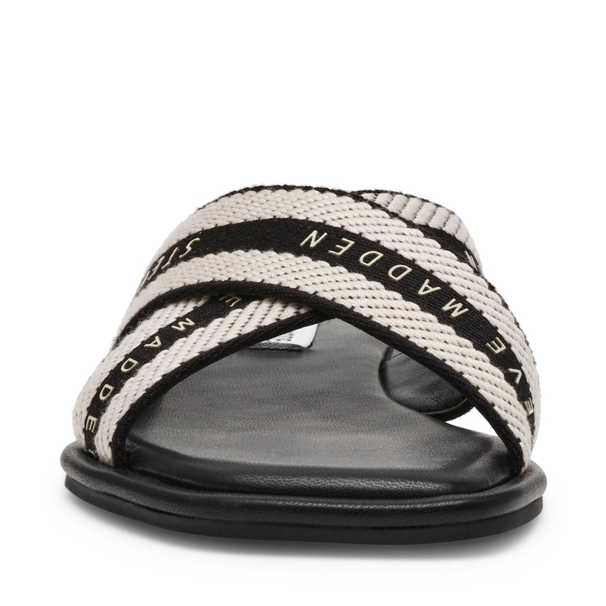 Sandalias Planas Arrows Negras