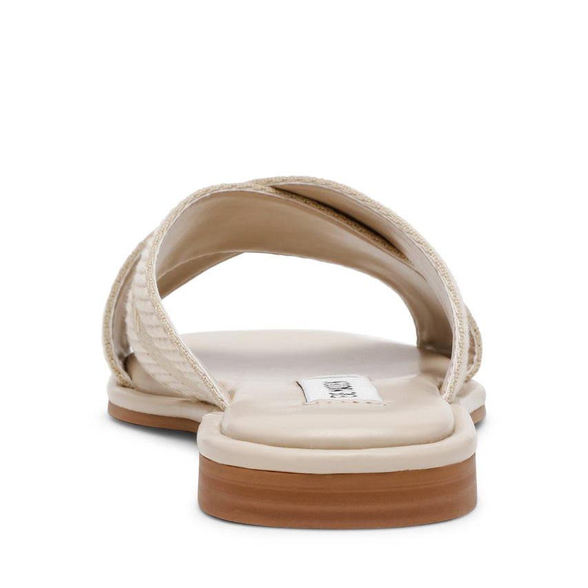 Sandalias Planas Arrows Hueso