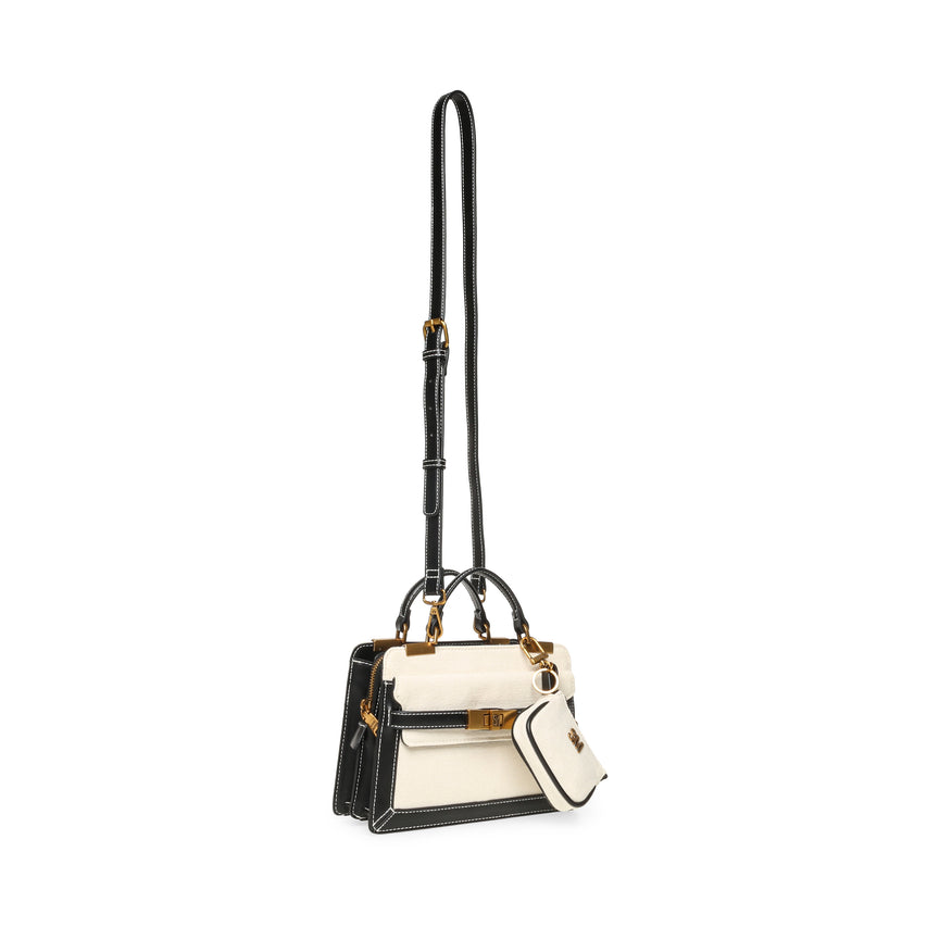 Cartera Bcoyy negro y beige - view 4