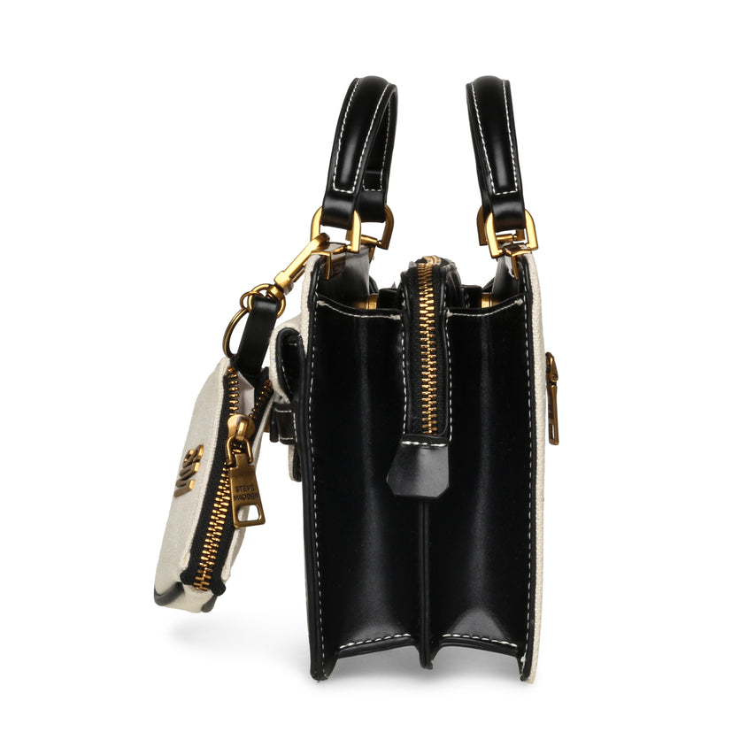 Cartera Bcoyy negro y beige - view 5