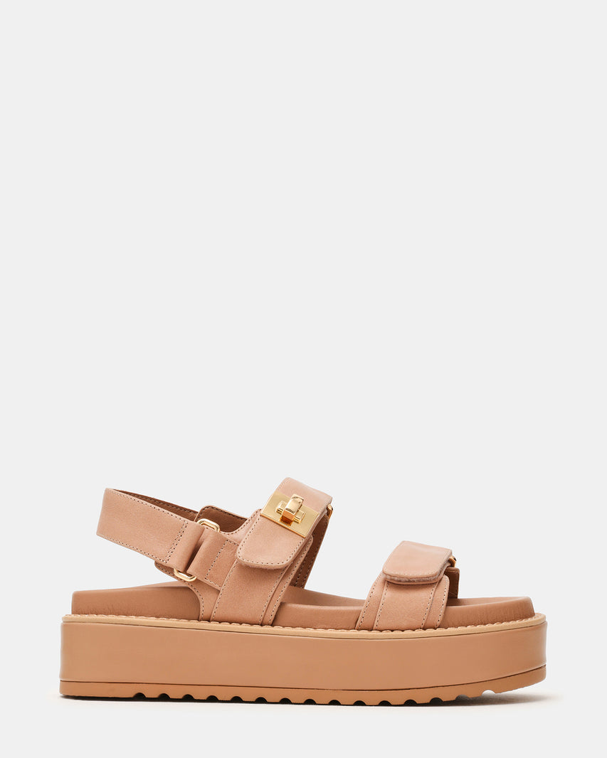 Sandalias planas Bigmona Taupe