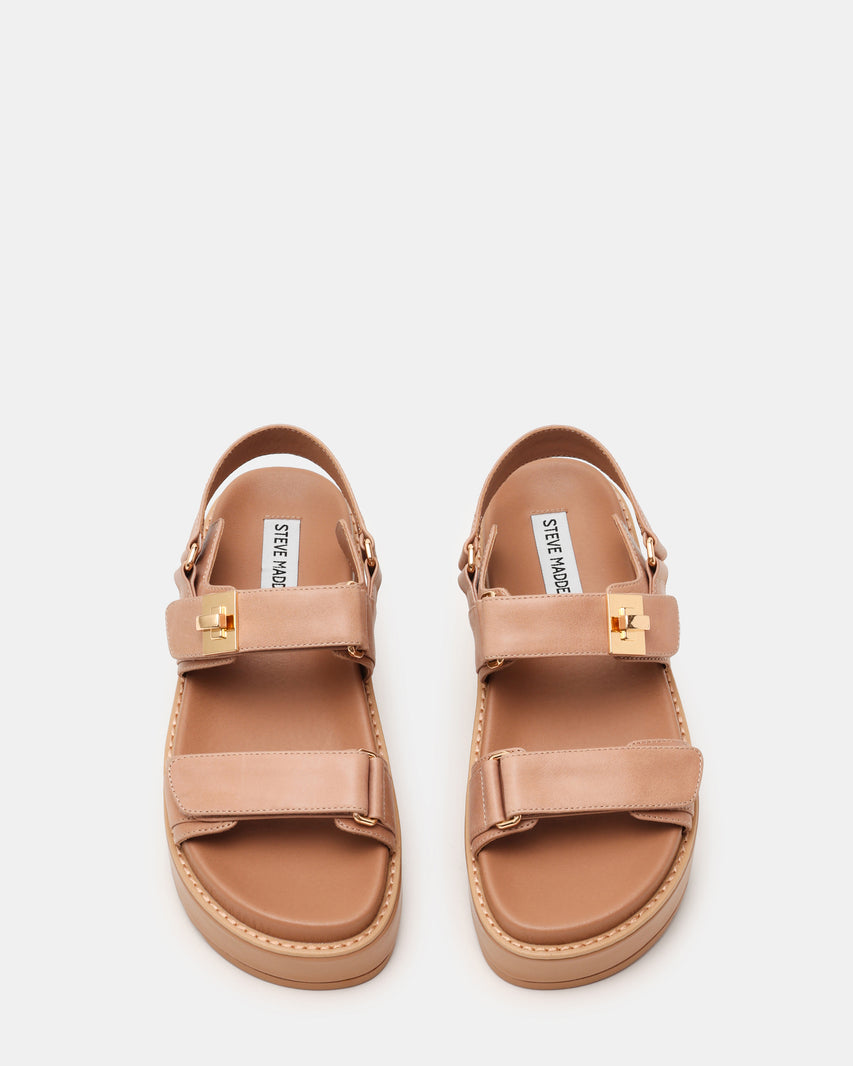 Sandalias planas Bigmona Taupe - view 4