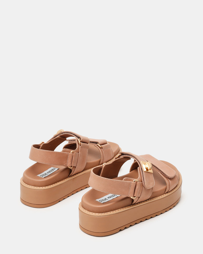 Sandalias planas Bigmona Taupe - view 3