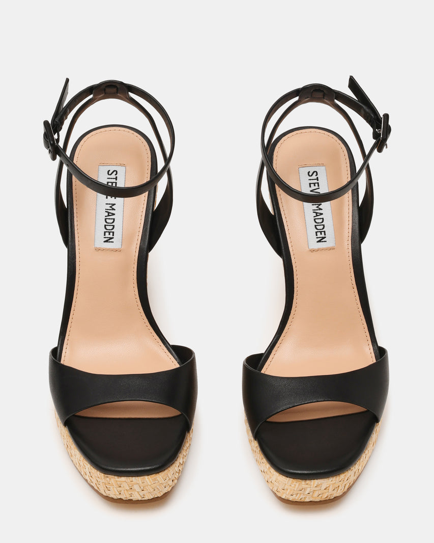 Sandalias de plataforma Bleeckr Negras - view 4