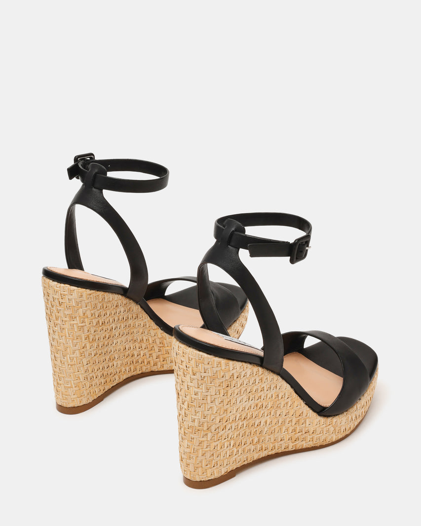 Sandalias de plataforma Bleeckr Negras - view 3