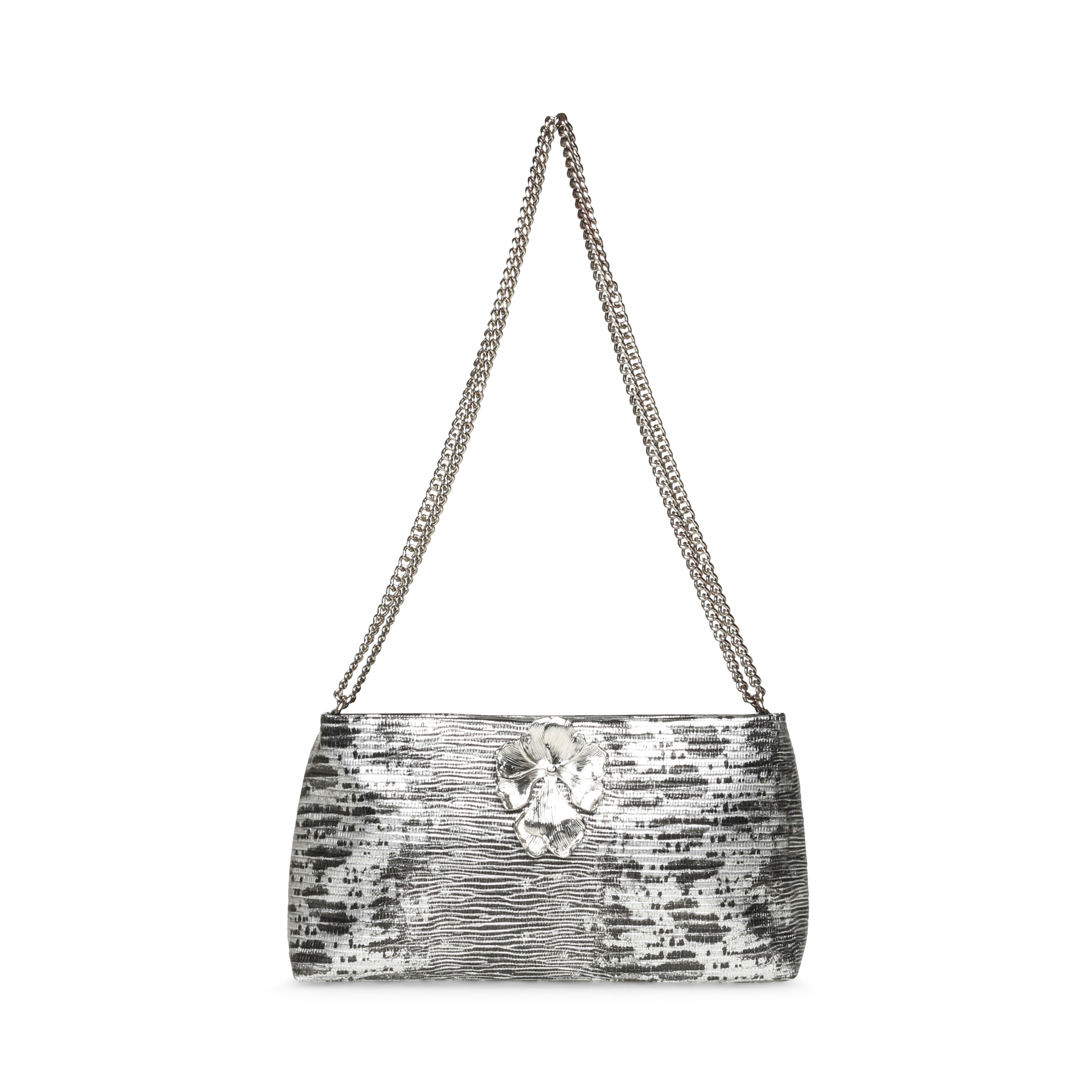 Cartera Bmondo Plateada