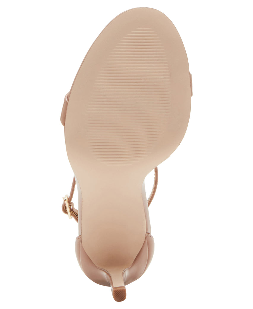 Sandalias de tacón Brazen Beige
