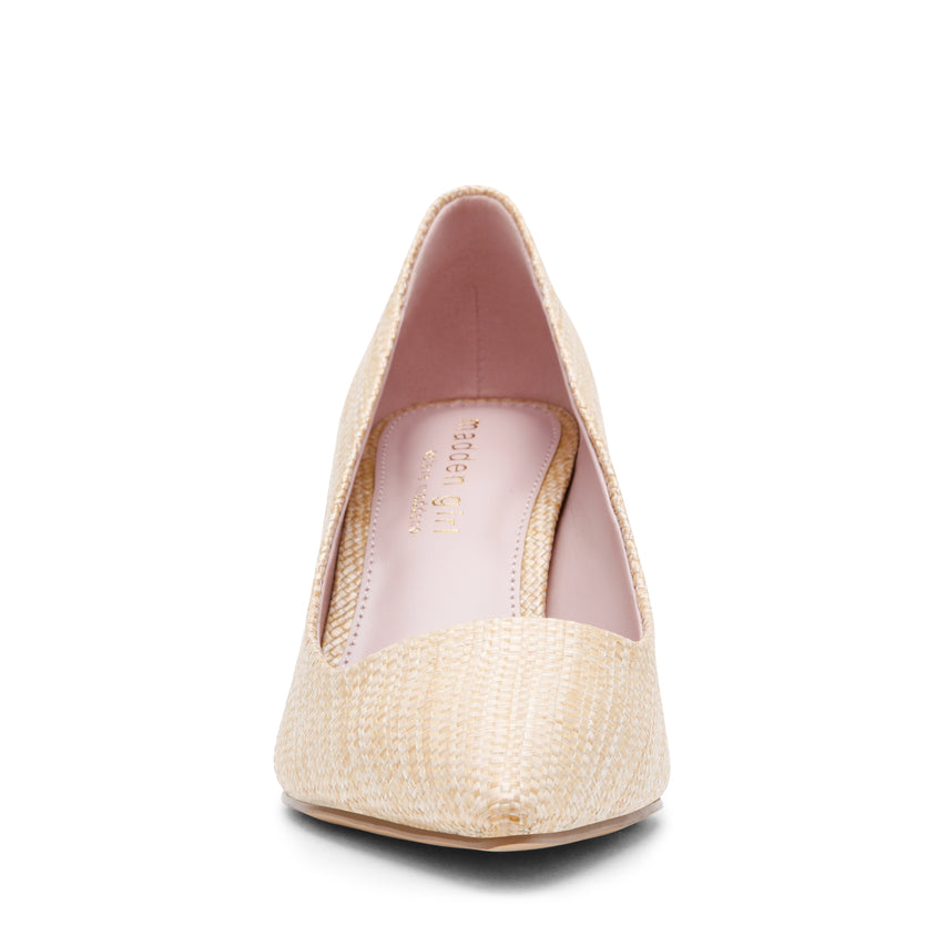 Tacones Stiletto Brynnn Raffia Beige - view 4