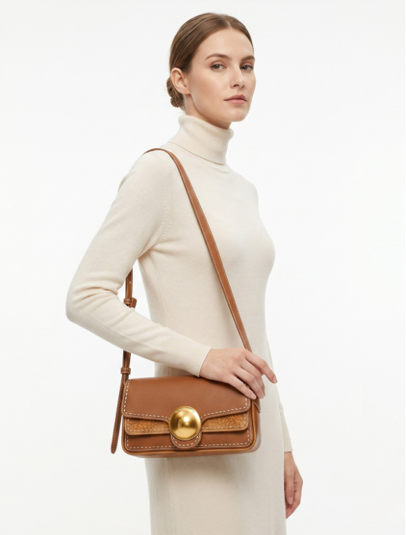 Cartera Bspurs Caramelo - view 2