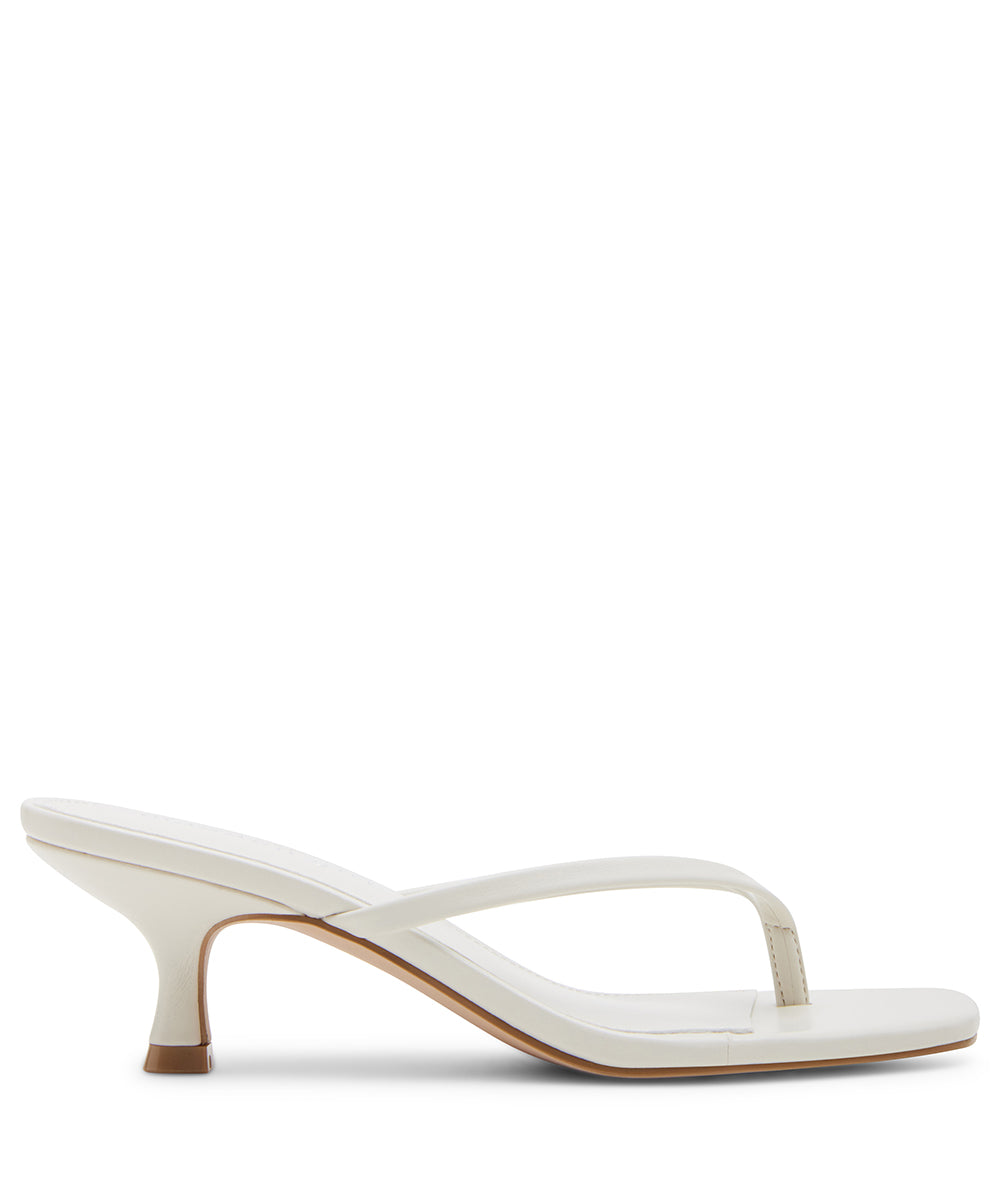 Sandalias de tacón Charlenne Hueso