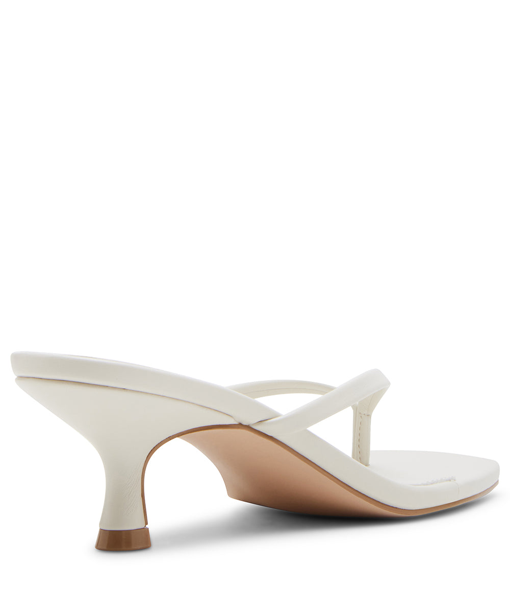 Sandalias de tacón Charlenne Hueso