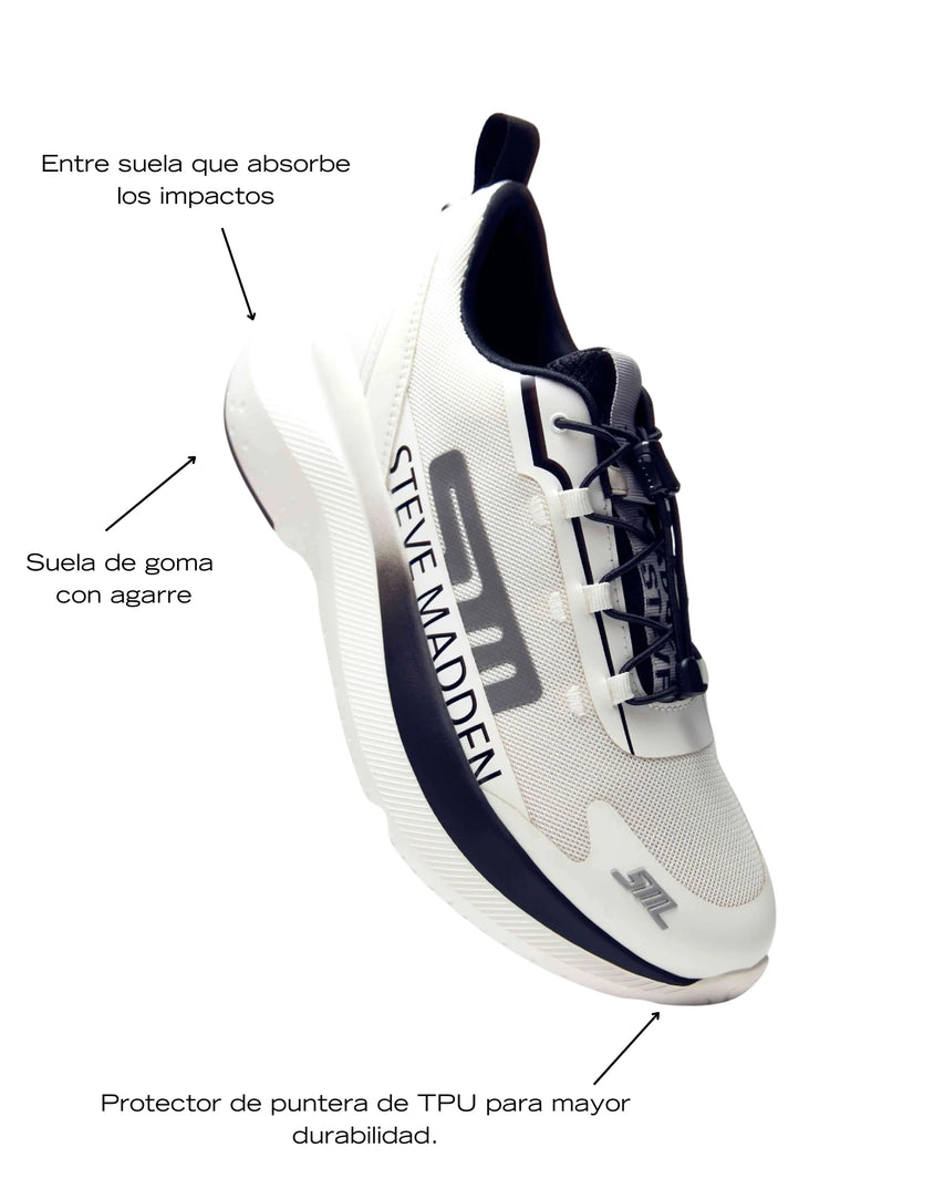 Zapatos Elevate 2 Blancos Negros