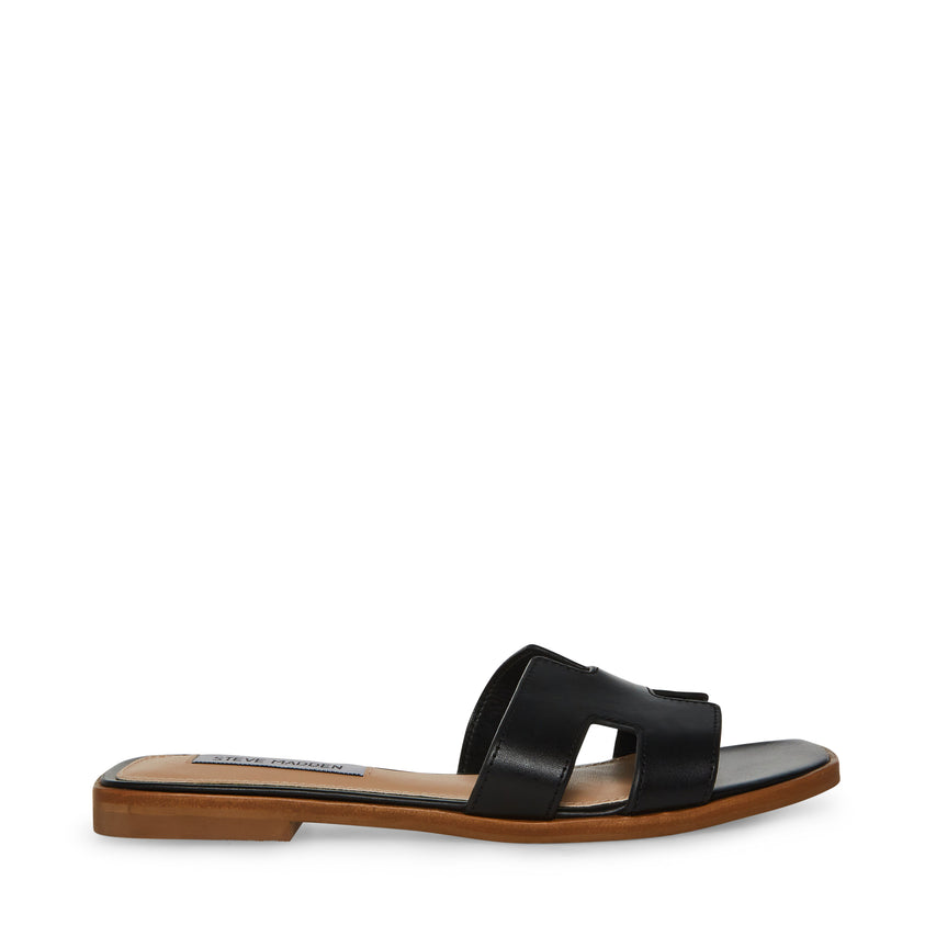 Sandalias Planas Hadyn Negras