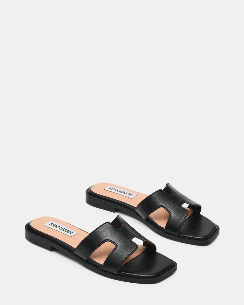 Sandalias planas Haileyy Negras