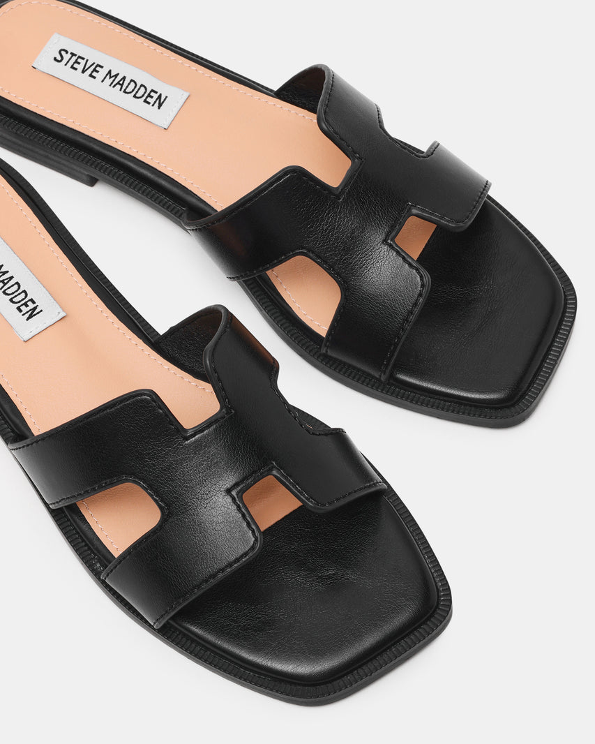 Sandalias planas Haileyy Negras