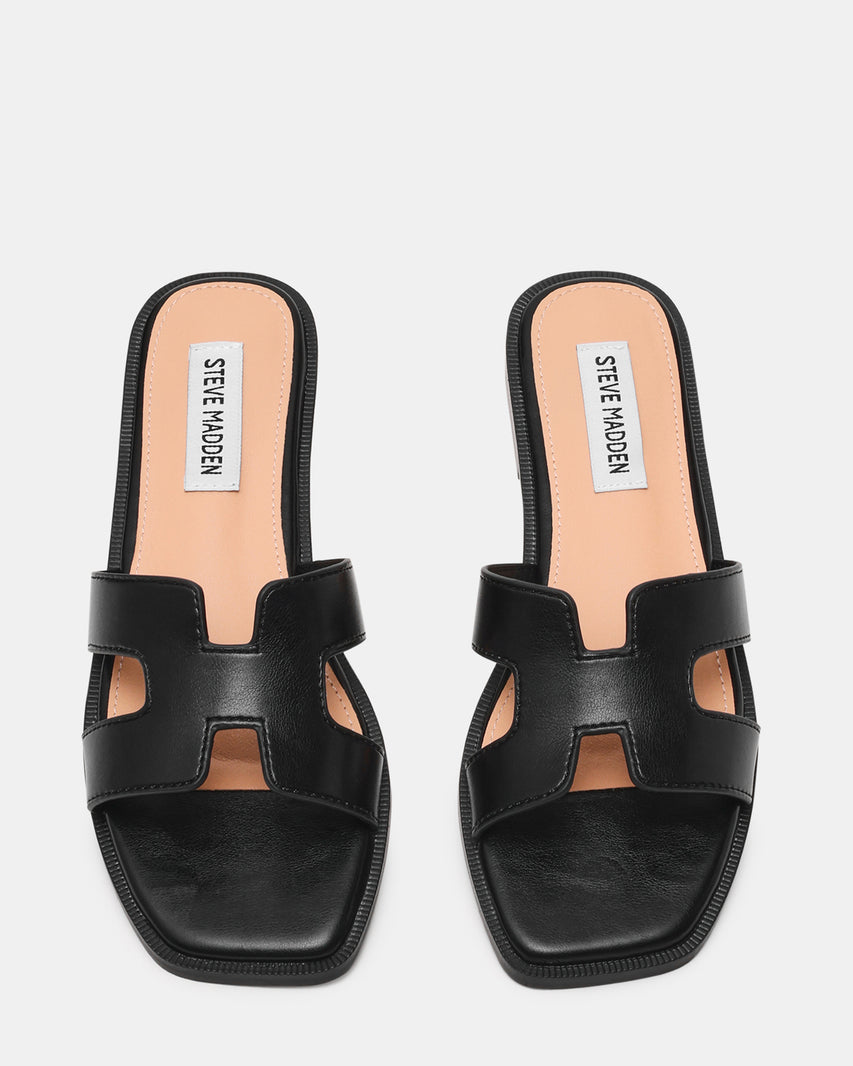 Sandalias planas Haileyy Negras