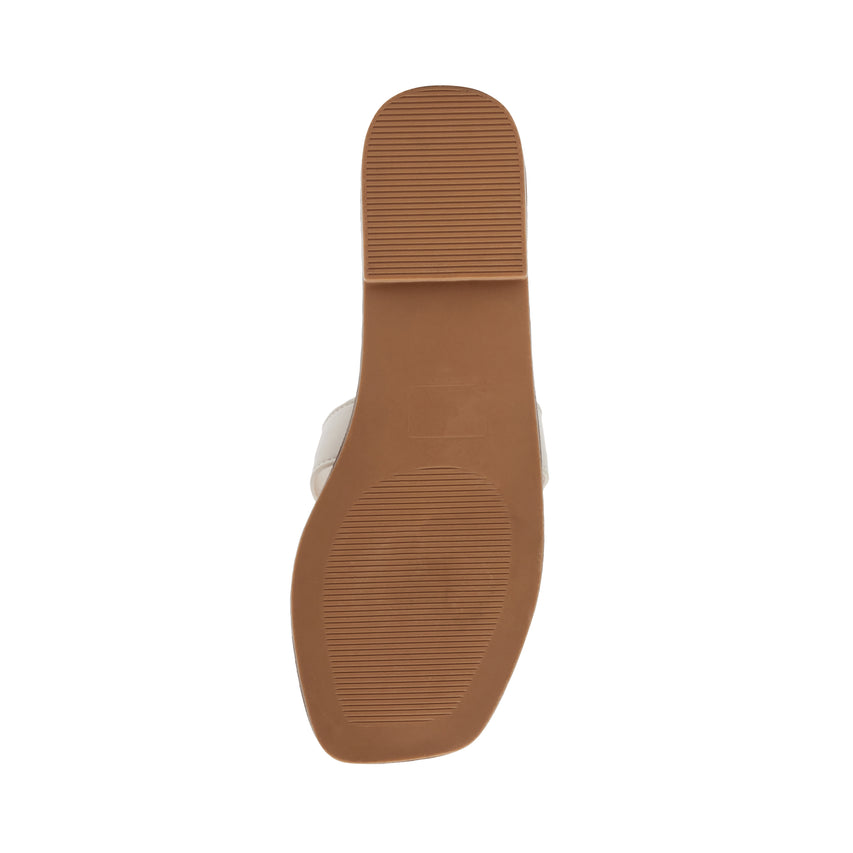 Sandalias planas Haileyy Blancas - view 7