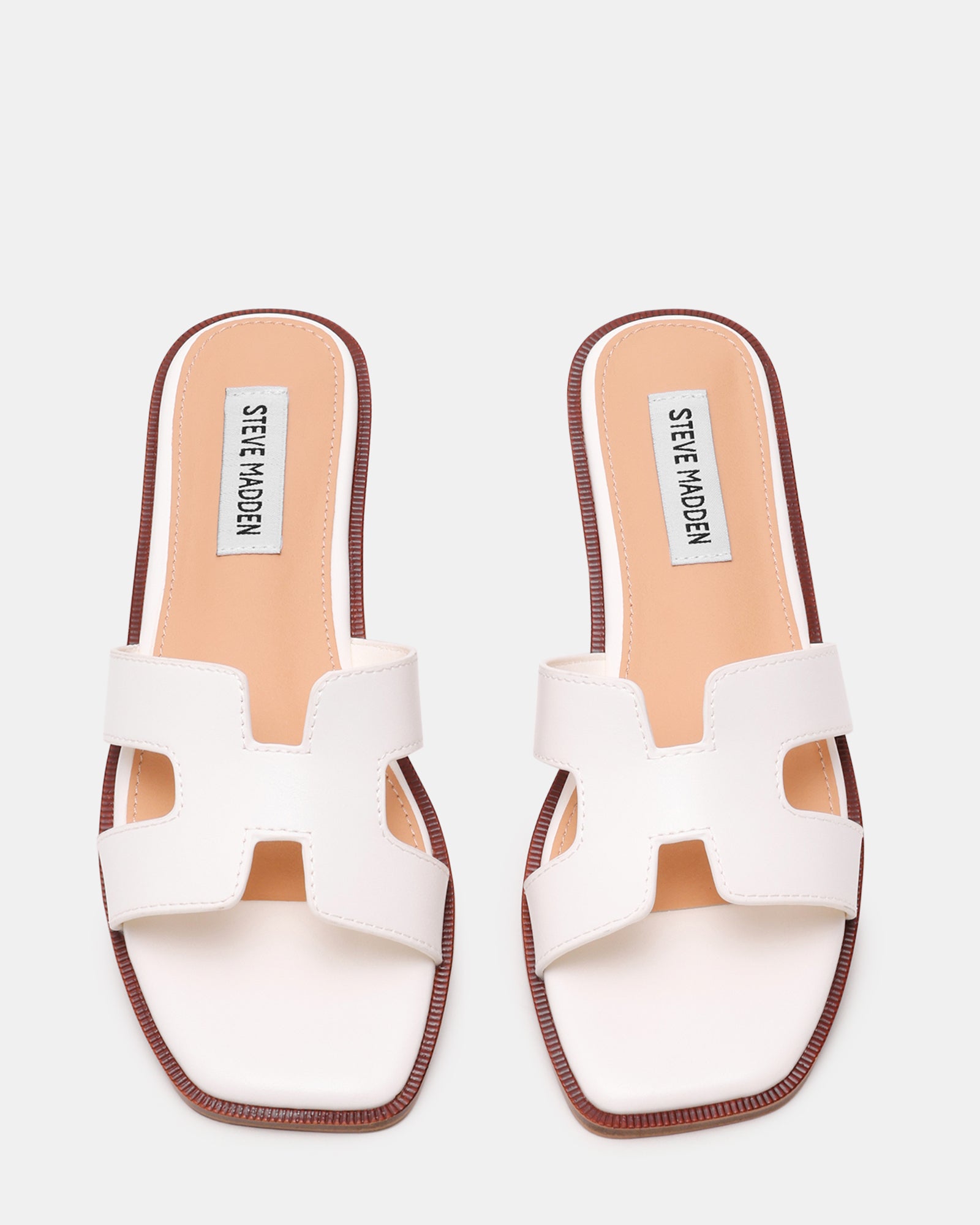 Sandalias planas Haileyy Blancas