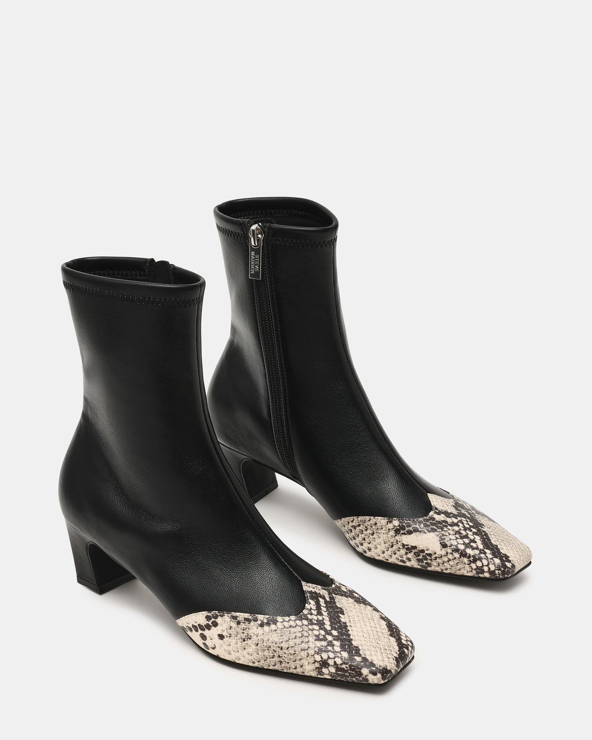 Botines Jeter Negros y animal print - view 3