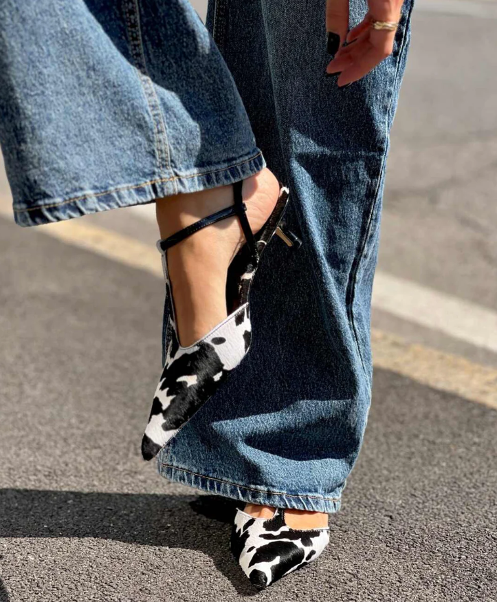 Tacones Stiletto Killer-C Vaca