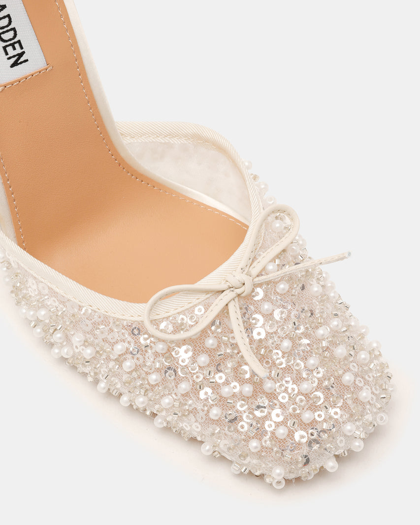 Tacones Larina-Seq Blancos con perlas - view 8