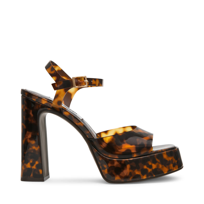 Sandalias de tacón Liandra Animal Print