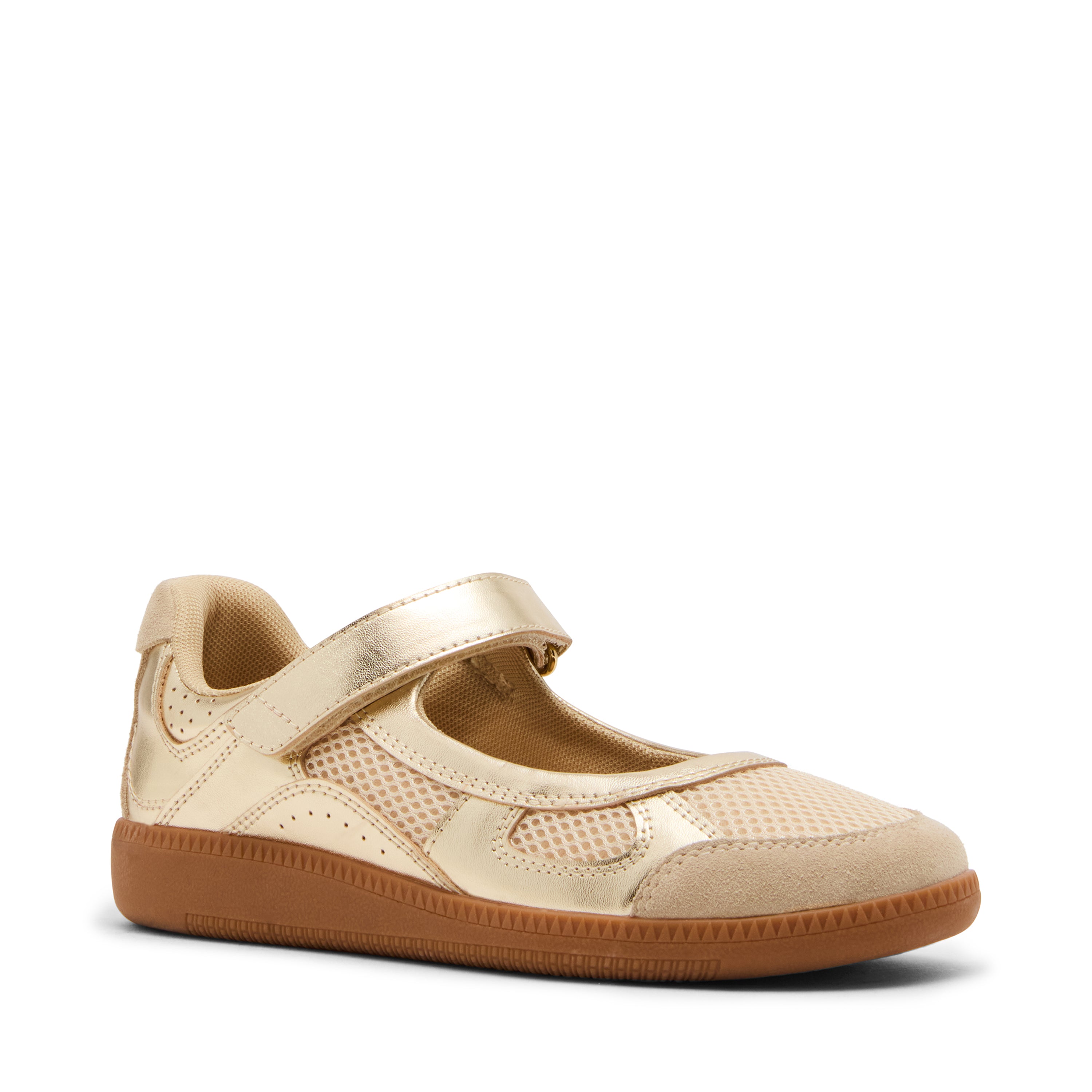 Zapatos Mellow Dorados - view 2