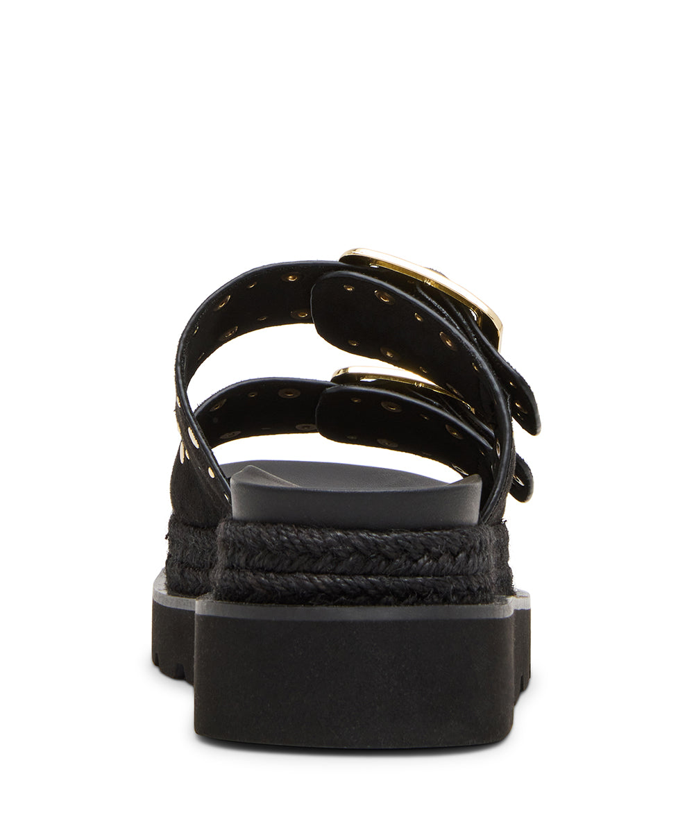 Sandalias planas Mythical-S Negras - view 5