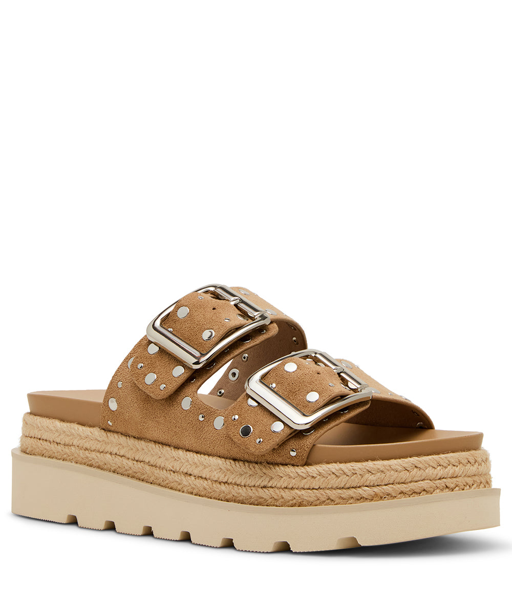 Sandalias planas Mythical-S Beige - view 2